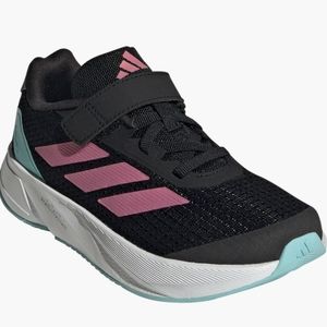 Adidas Duramo stretch laces top strap size 10.5 toddler girls